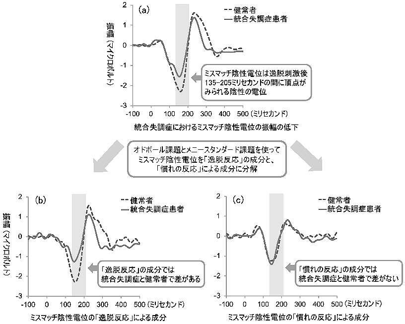 統合失調症における脳予測性の障害メカニズムの一端を解明