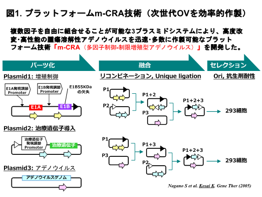 プラットフォームm-CRA技術