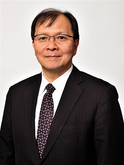 中釜斉理事長の写真