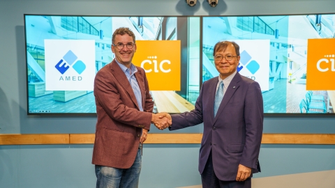 CIC CEO Tim Rowe氏、中釜AMED理事長